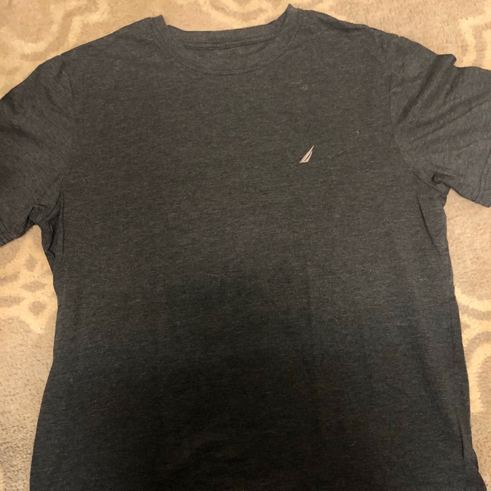 Men's Nautica Black Crew Neck Shirt